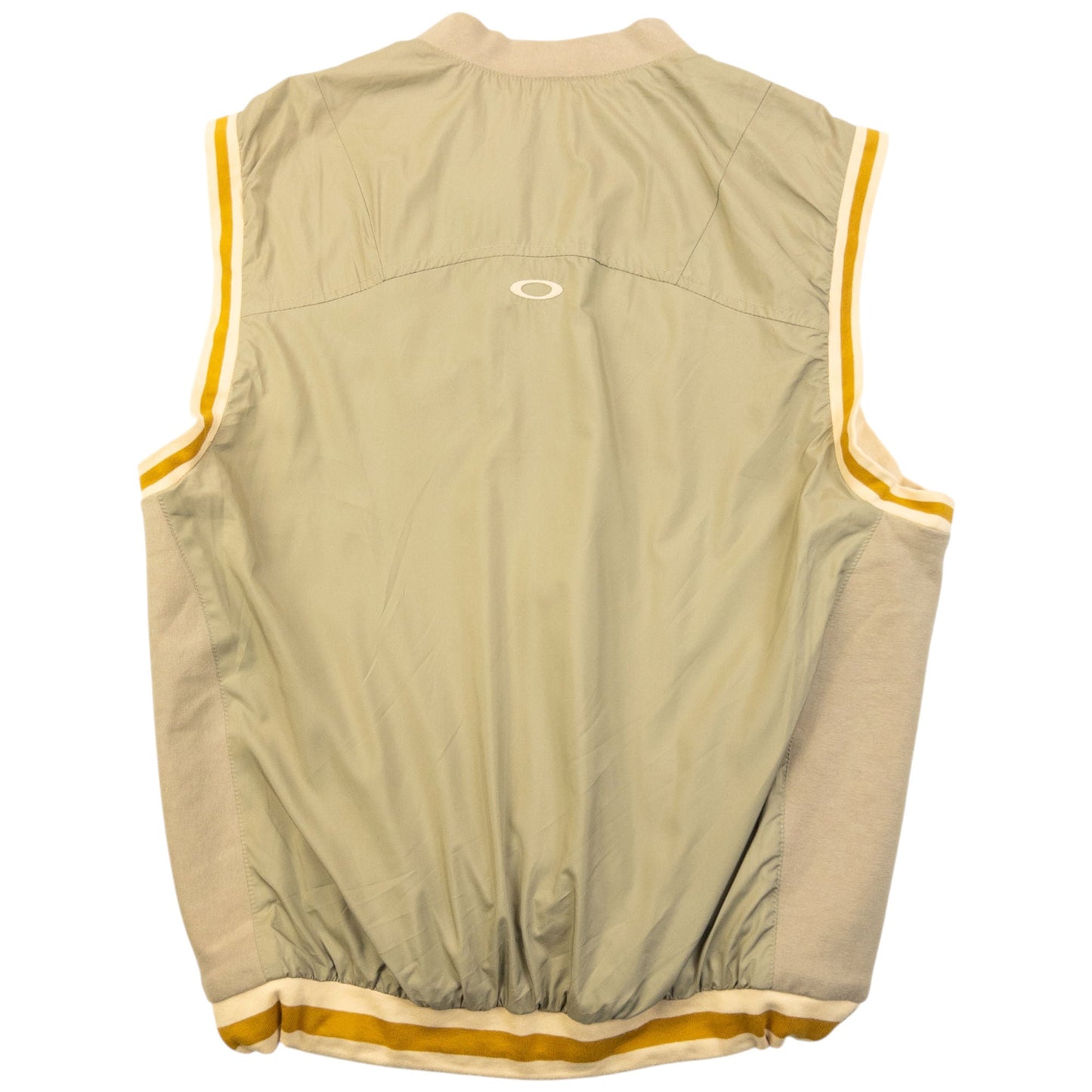 Vintage 2000s Oakley Zip Up Gilet SAMPLE Size M | Medium, Beige