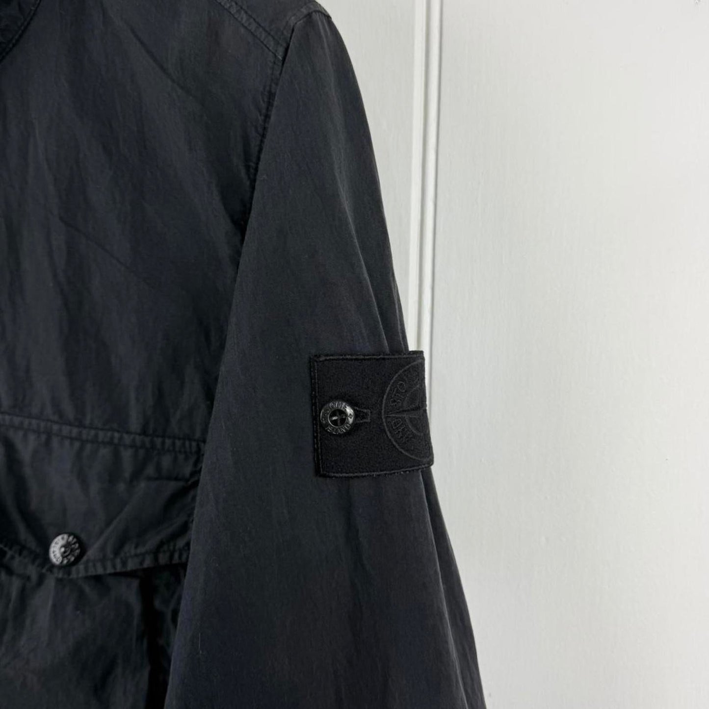Stone Island Ghost Smock Pullover Black (S) | Small, Black