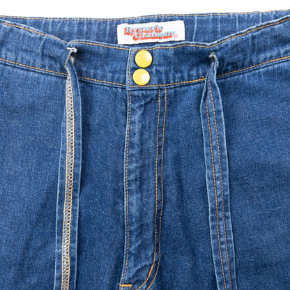 Vintage 90s Hysteric Glamour KITCH! Flared Denim Jeans Womens Size W25 | W25, Blue