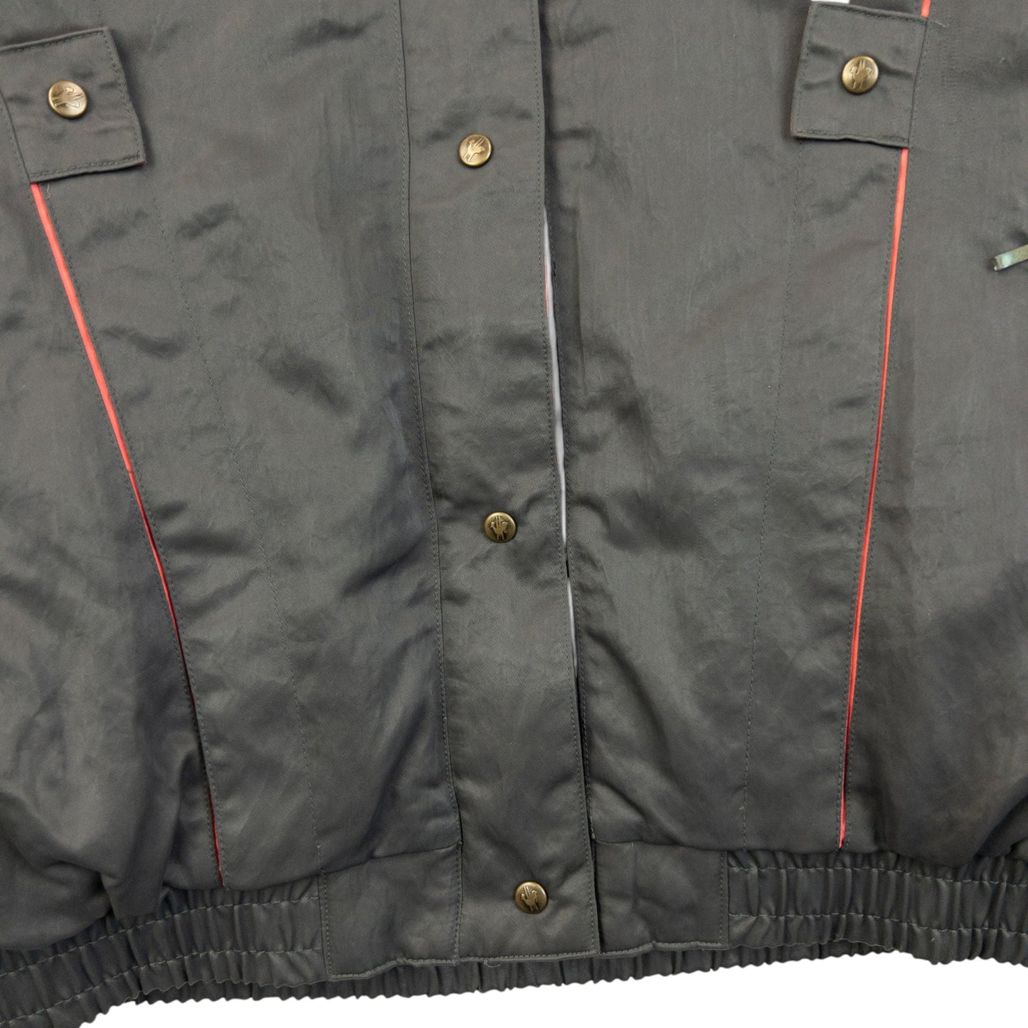 Vintage 90s Moncler Padded Zip Up Jacket Womens Size S | Small, Grey