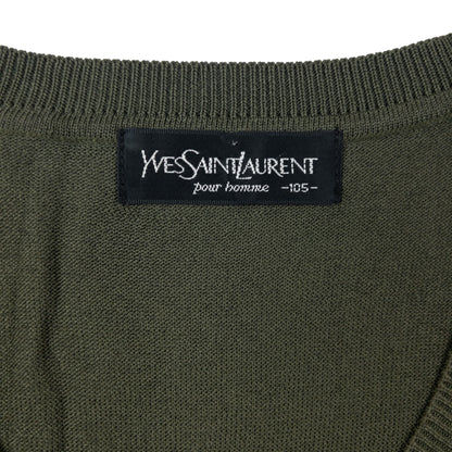 Vintage 90s YSL Yves Saint Laurent Sweater Vest Size XL | XL, Multicoloured