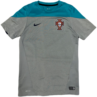 Nike 2014/15 Portugal Training Shirt In Grey ( M )