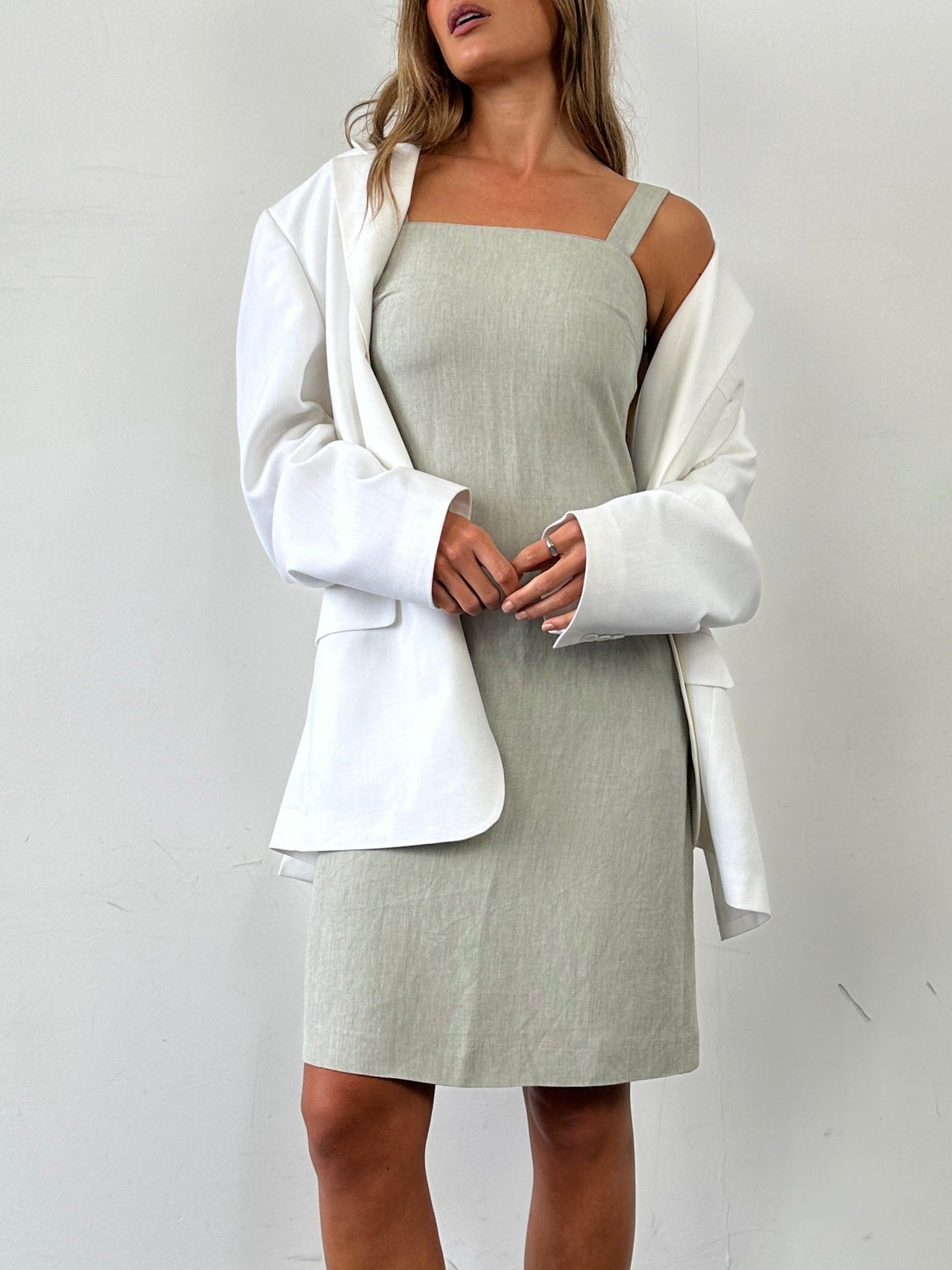 Marella Linen Midi Dress - XS/S