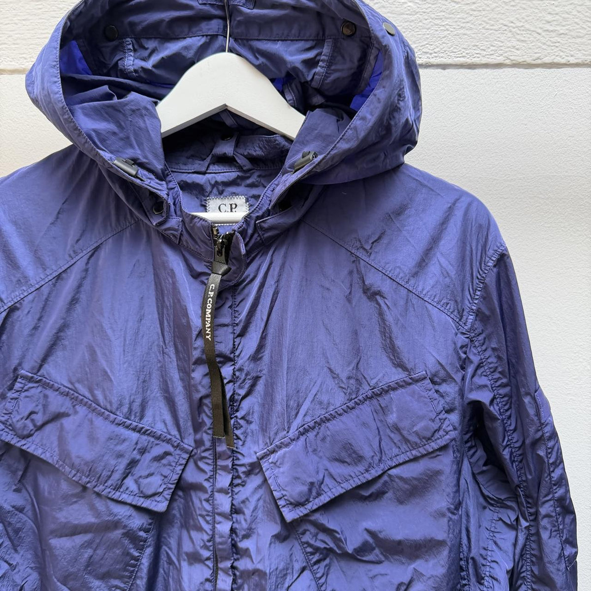 CP Company Goggle Jacket (L) | Large, Blue