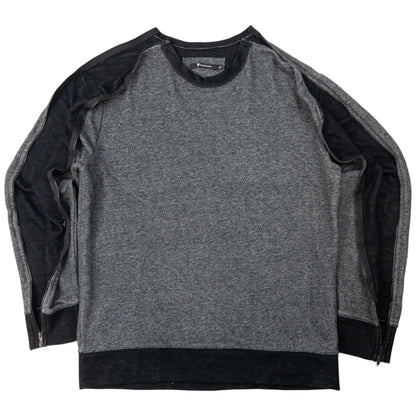 Vintage T By Alexander Wang Full Zip Sleeve Jumper Size M