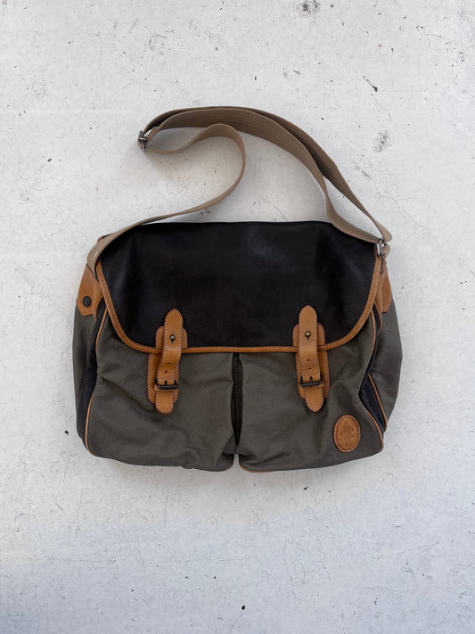 1980s cp company messenger bag | O/S, Black, Olive, Tan