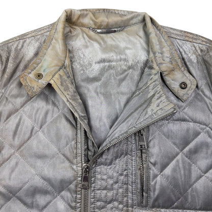 Vintage Dolce & Gabbana Quilted Biker Jacket Size M