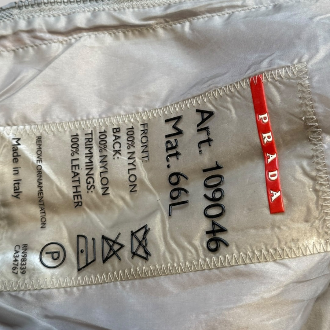 SS 2000 Runway Prada Sport Convertible Mesh Vest 40 XS