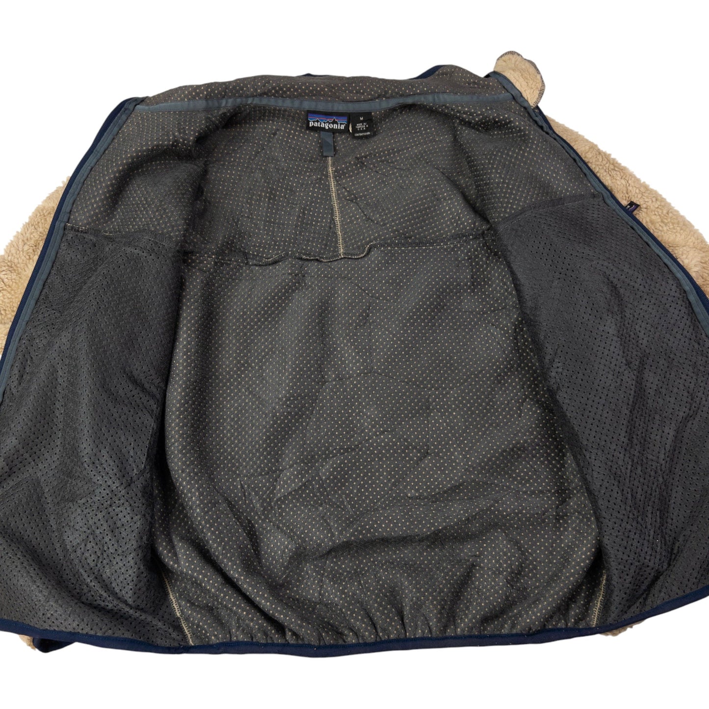 Vintage Patagonia Retro X Oatmeal Fleece Jacket Size M