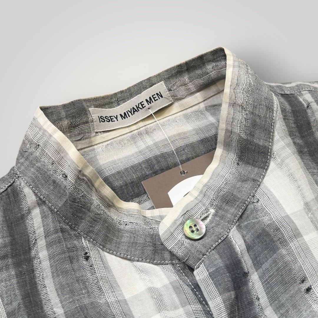 2000's Issey Miyake Men Distressed Shirt L