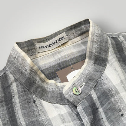 2000's Issey Miyake Men Distressed Shirt L