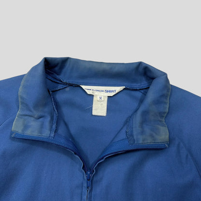 CDG SHIRT 00’s Mesh Panelled Technical Spellout Logo Jacket - M