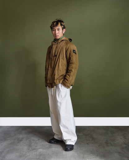 1990s Stone Island Balaclava Hooded Raso Gommato with Removeable Dutch Rope Liner