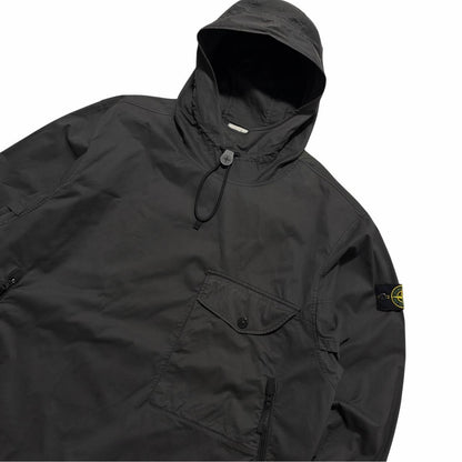 Stone Island Pullover Smock Jacket | XXXL, Black