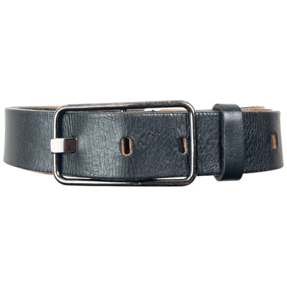 Vintage 2000s Miu Miu Leather Belt Size M | O/S, Black