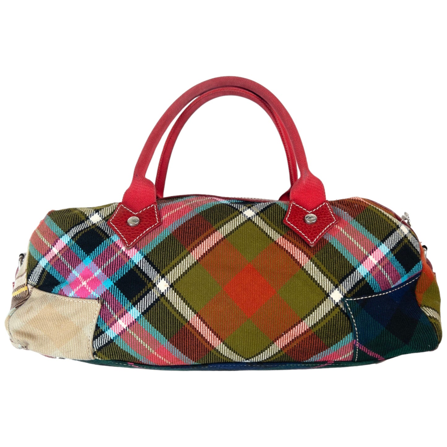 Vintage Vivienne Westwood Patchwork Tartan Shoulder Bag