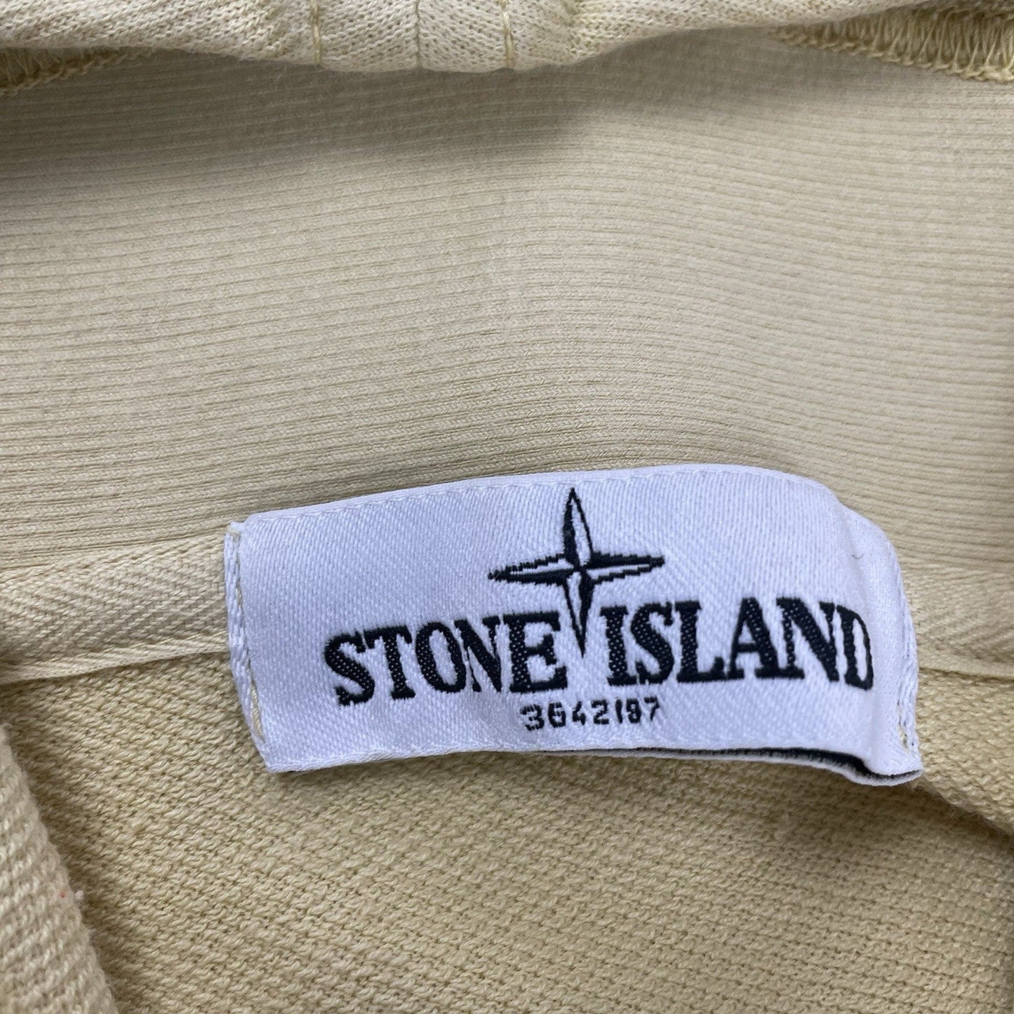 Stone Island Zip Hoodie, Size 3XL | Stone island, Yellow