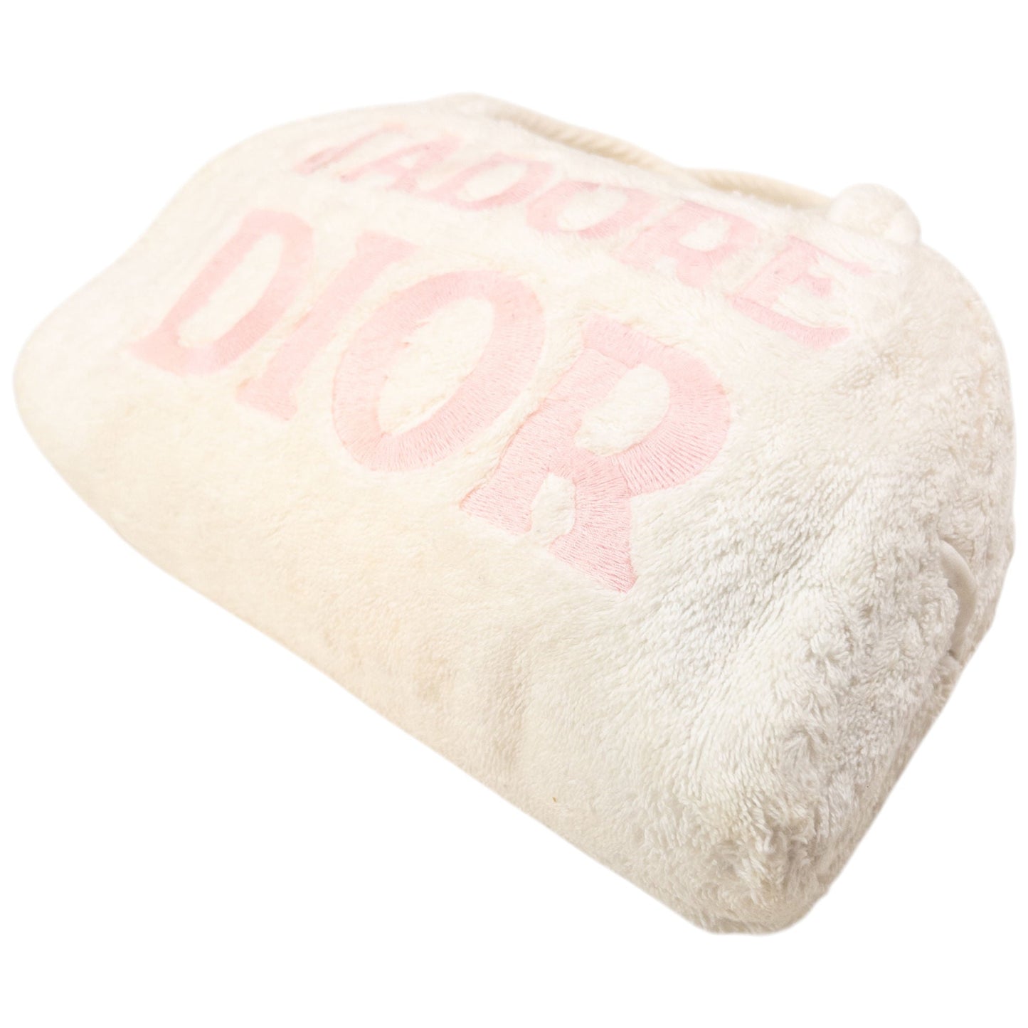 Vintage Dior J'adore Terry Cloth Handbag