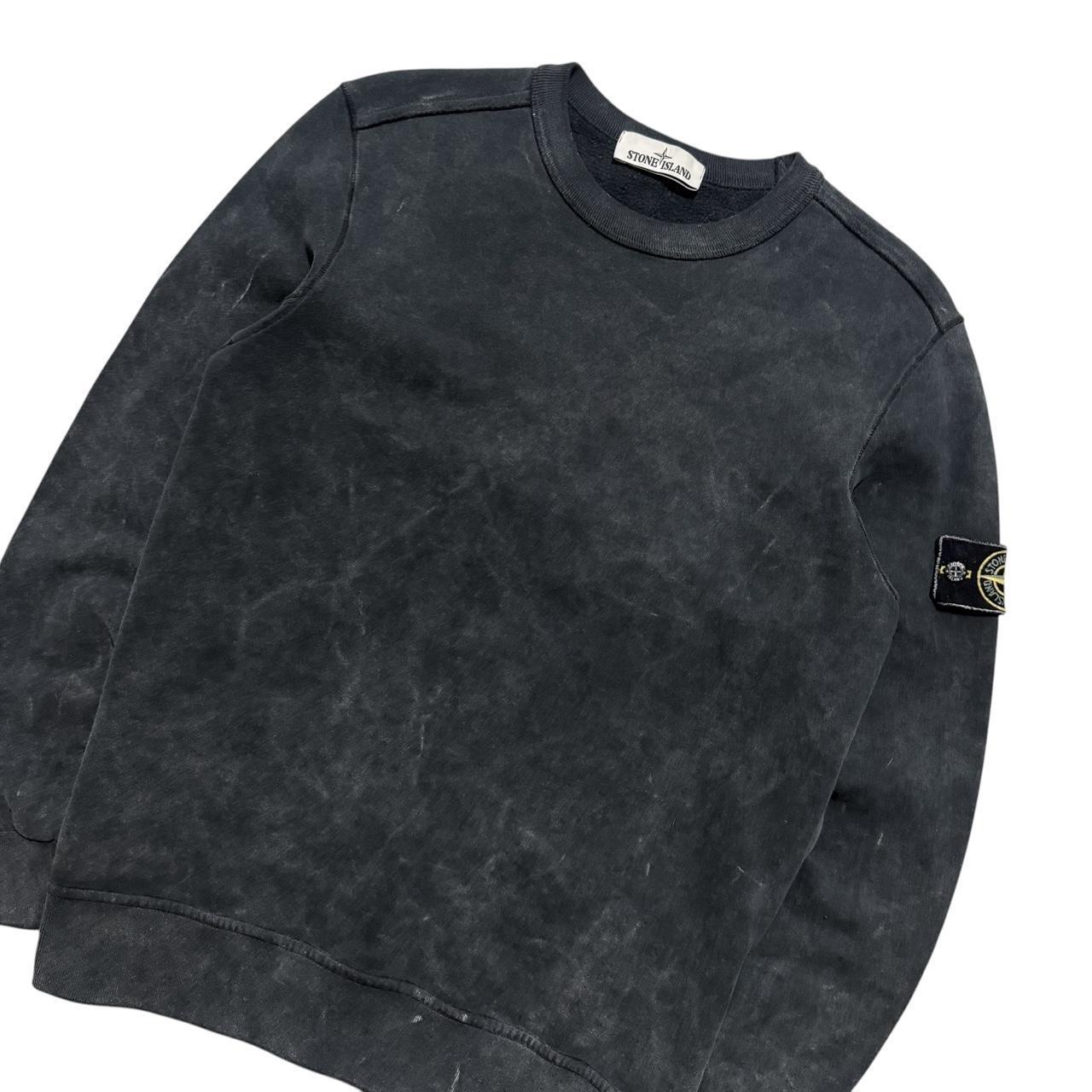 Stone Island Frost Pullover Crewneck | Small, Black