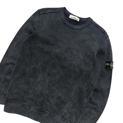 Stone Island Frost Pullover Crewneck | Small, Black