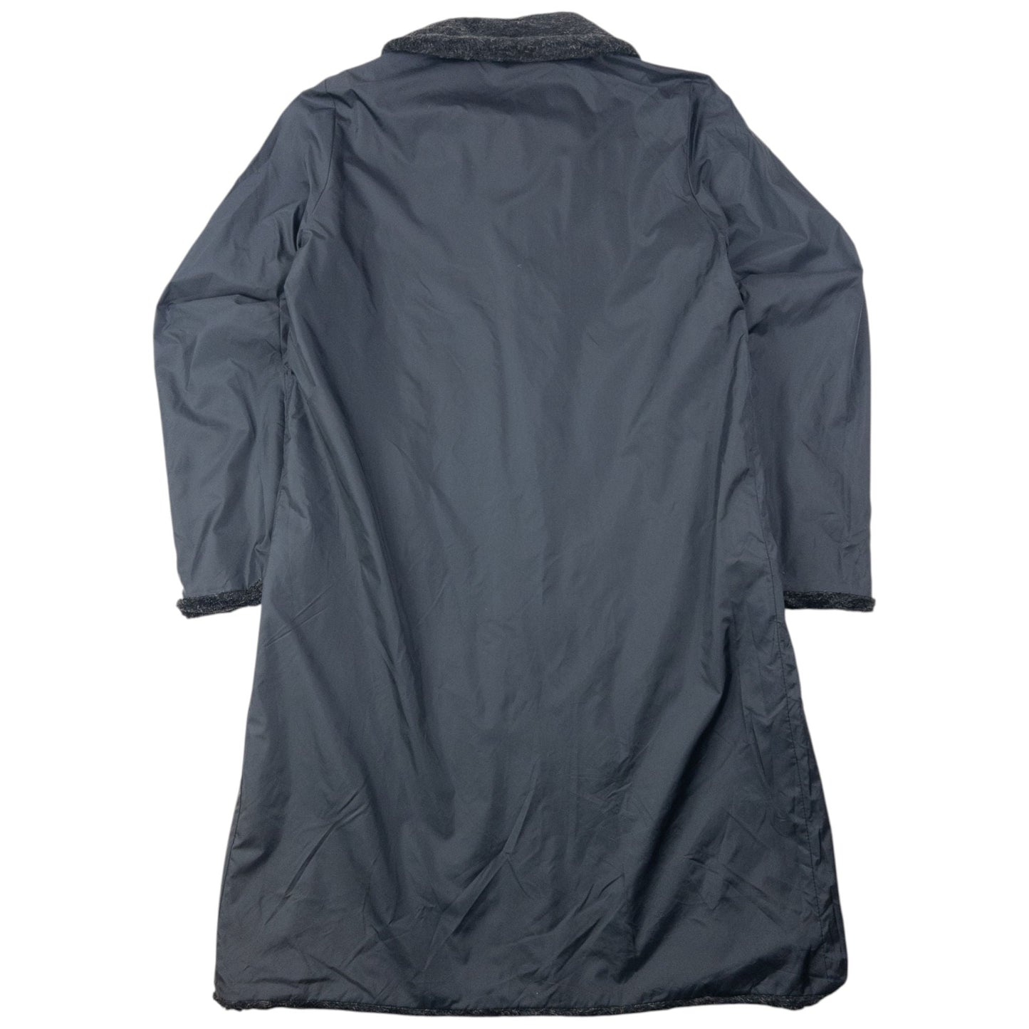 Vintage 90s Cabane De Zucca By Issey Miyake Reversible Fur Jacket Size M | Medium, Black