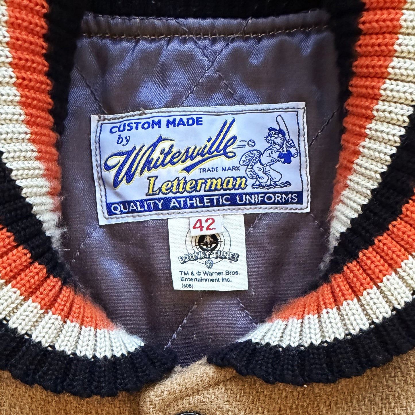Whitesville 'Road Runner' Varsity Jacket - XL