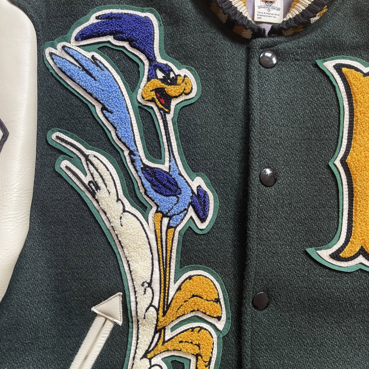 Whitesville 'Road Runner' Varsity Jacket - M