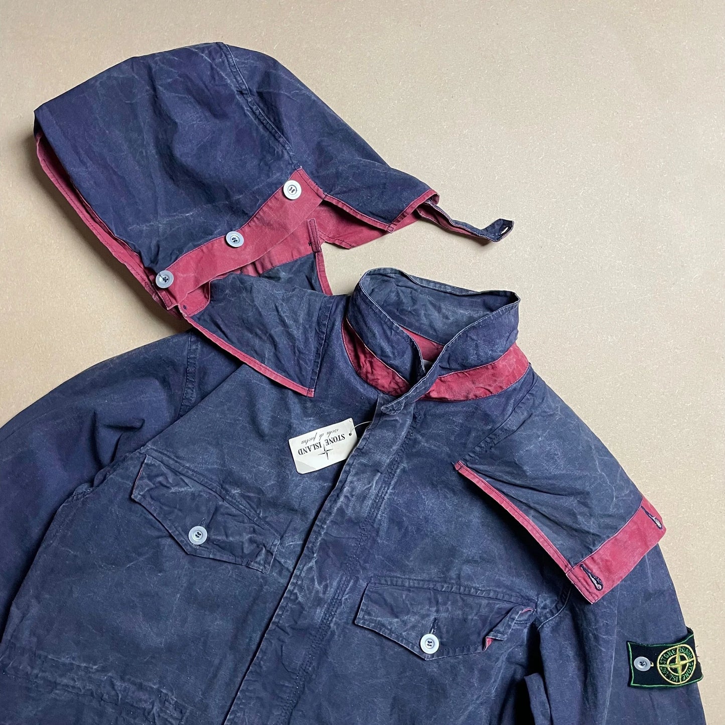 S/S 1982 Midnight Blue Tela Stella Field Jacket