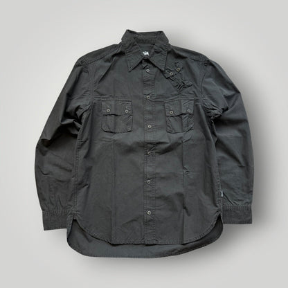 2000's Stüssy Utility Pocket Overshirt M | O/S, Black