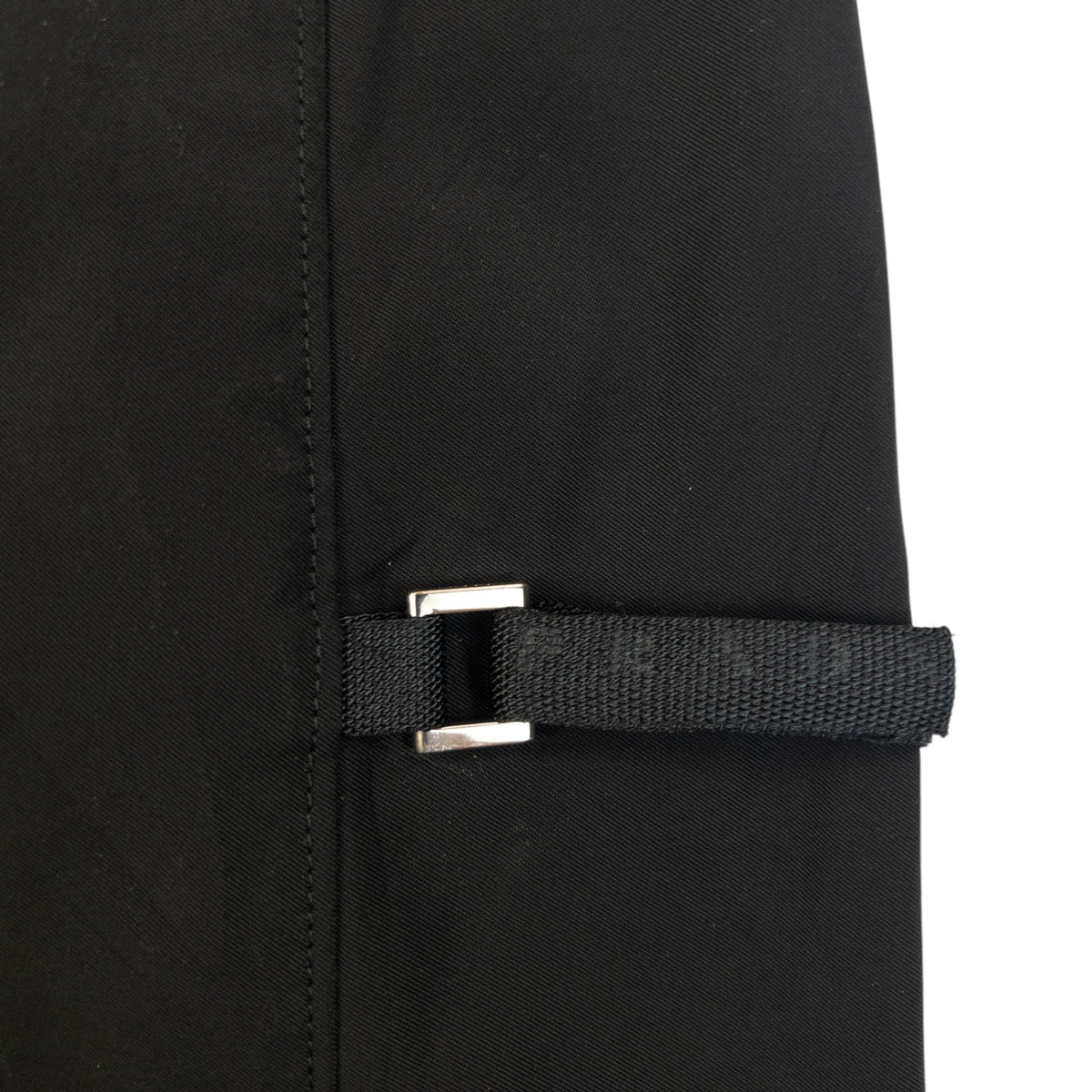 Vintage 2000 Prada Buckle Detail Skirt Womens Size W26 | W26, Black