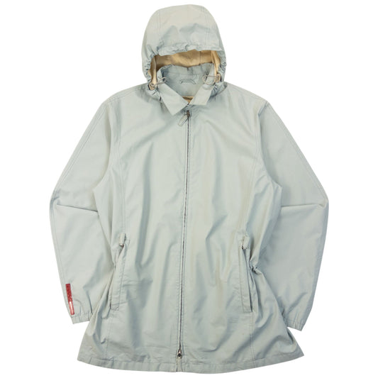 Vintage 2000s Prada Sport Goretex Zip Up Jacket Size M | Medium, Blue