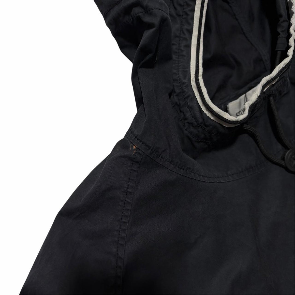Stone Island Supima Pullover Smock | XXXL, Black
