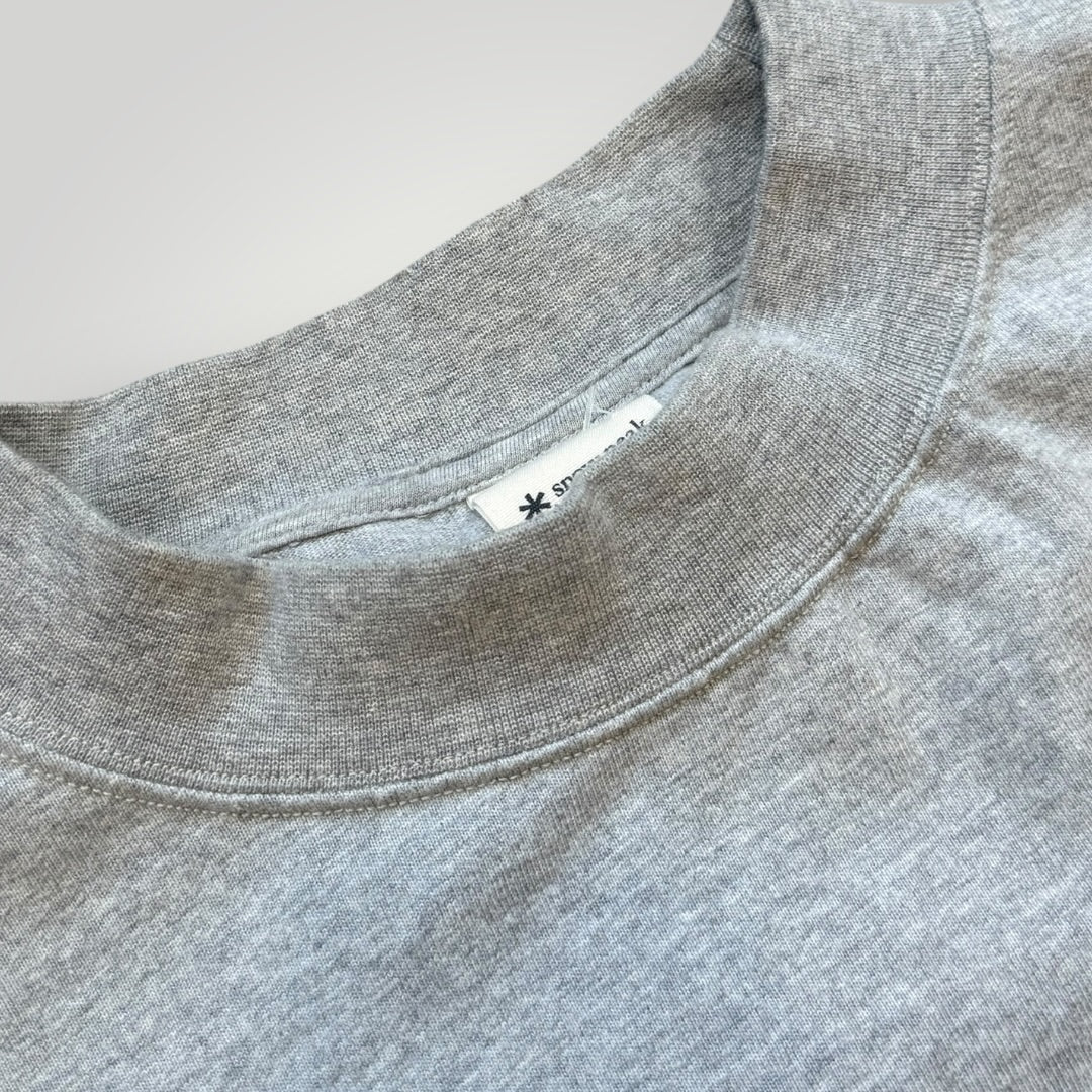 Snow Peak Mock Neck Long Sleeve XL | Default Title, Heather Grey