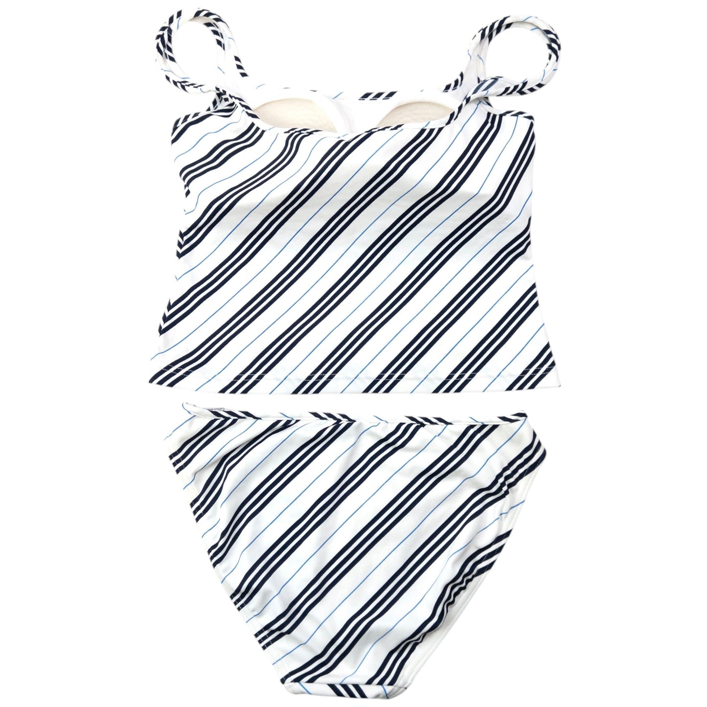Vintage 2000s Burberry Nova Stripe Tankini Set Womens Size M | Medium, Multicoloured