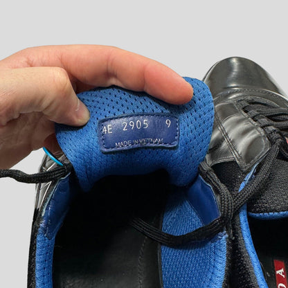 Prada Americas Cup Nero Black & Cobalt Blue - UK10-UK10.5 - Known Source