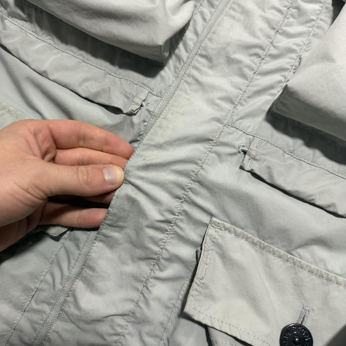 Stone Island David-TC Multi Pocket Jacket | Large, Tan