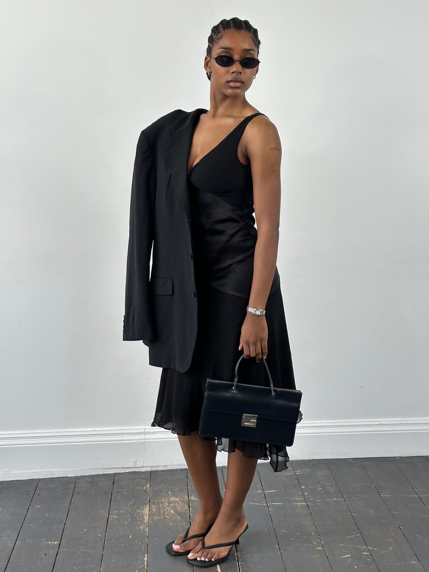 Diane von Furstenberg 1990s Silk Dress - S