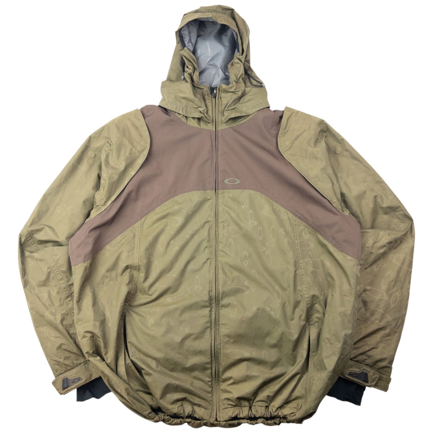 Vintage 90s Oakley Nitro Fuel Zip Up Snowboarding Jacket Size XL | XL, Brown