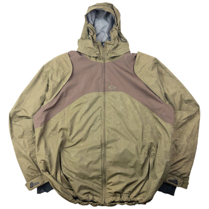 Vintage 90s Oakley Nitro Fuel Zip Up Snowboarding Jacket Size XL | XL, Brown