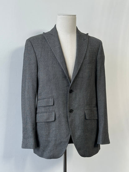 Loro Piana x Hackett London 2000s Cashmere Stripe Blazer - 40R