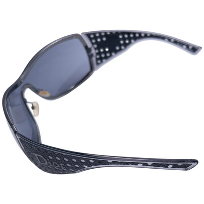 Vintage Dior Polka Dot Shield Sunglasses