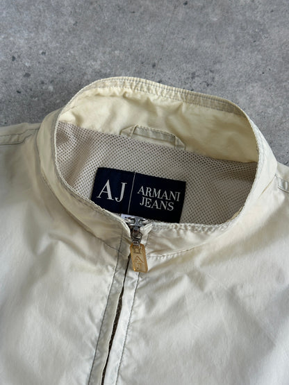 Armani Jeans 2000s Nylon High Neck Jacket - M