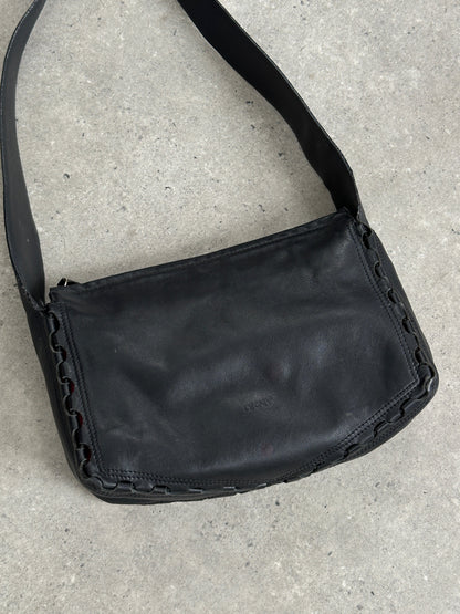 DKNY 2000s Leather Crossbody Bag