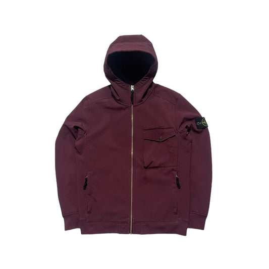 Stone Island Zip Up Soft Shell R Jacket