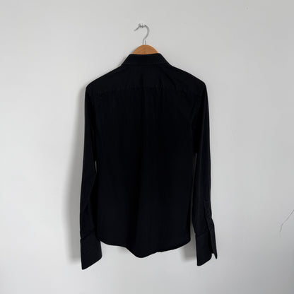 2000s gucci by tom ford button up shirt | O/S, Tan