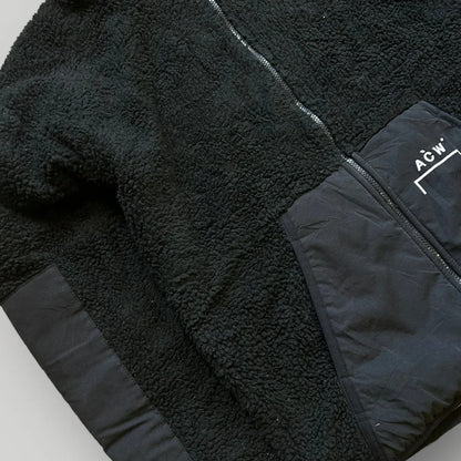 A Cold Wall Deep Pile Zip Up Hooded Fleece L/XL