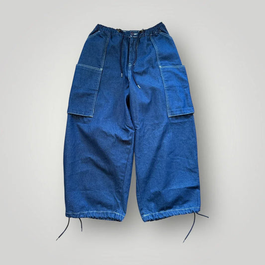 Farmers Market by Anglan Denim Style Balloon Pants M/L