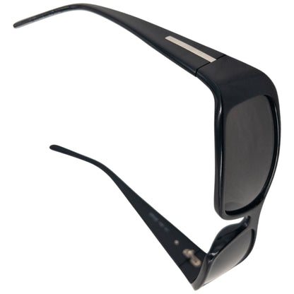 Vintage 2000s Prada Iridescent Lens Sunglasses | O/S, Black