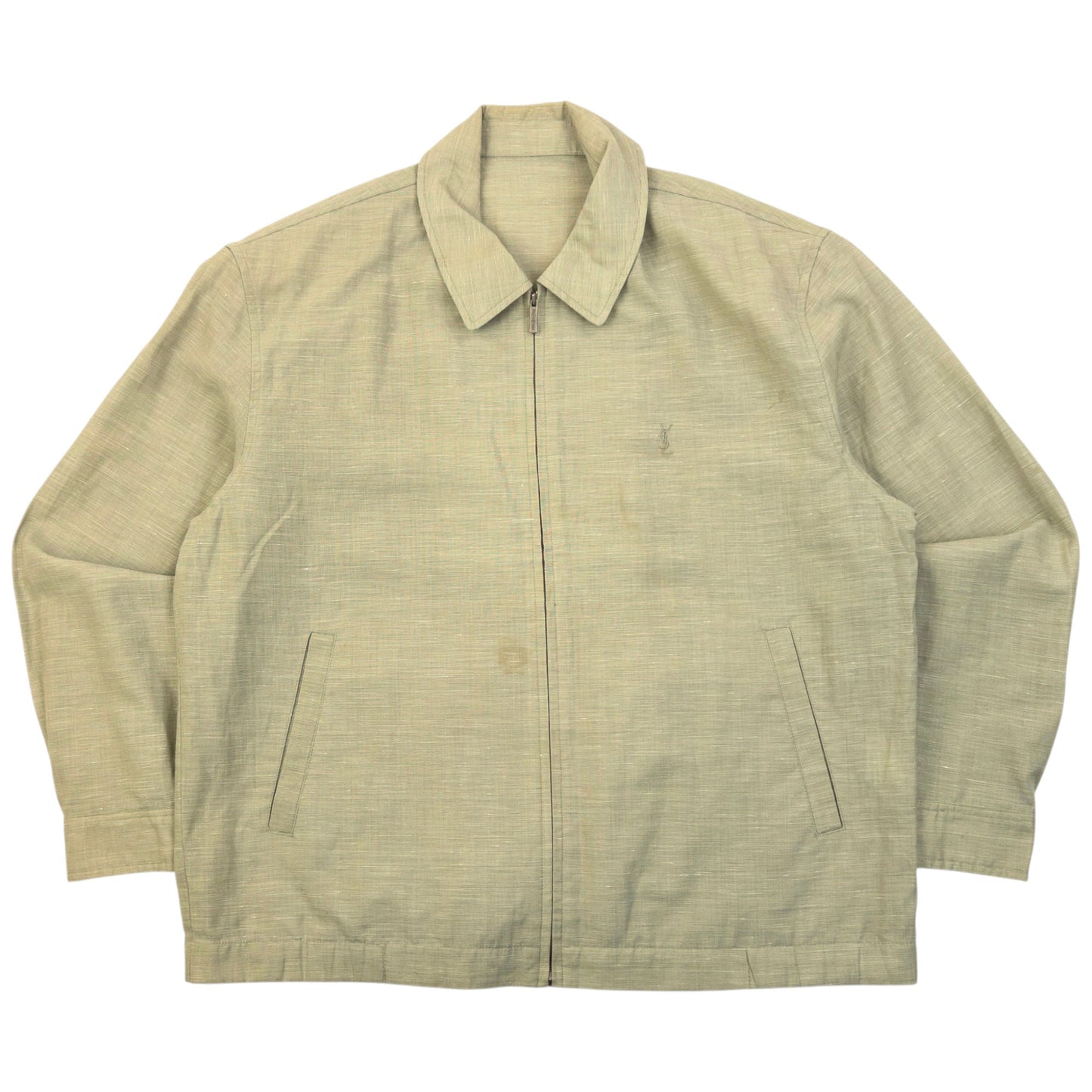 Vintage 90s YSL Yves Saint Laurent Harrington Jacket Size S | Small, Multicoloured