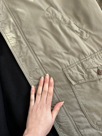 Italian Vintage Brushed Wool Reversible Jacket - XL